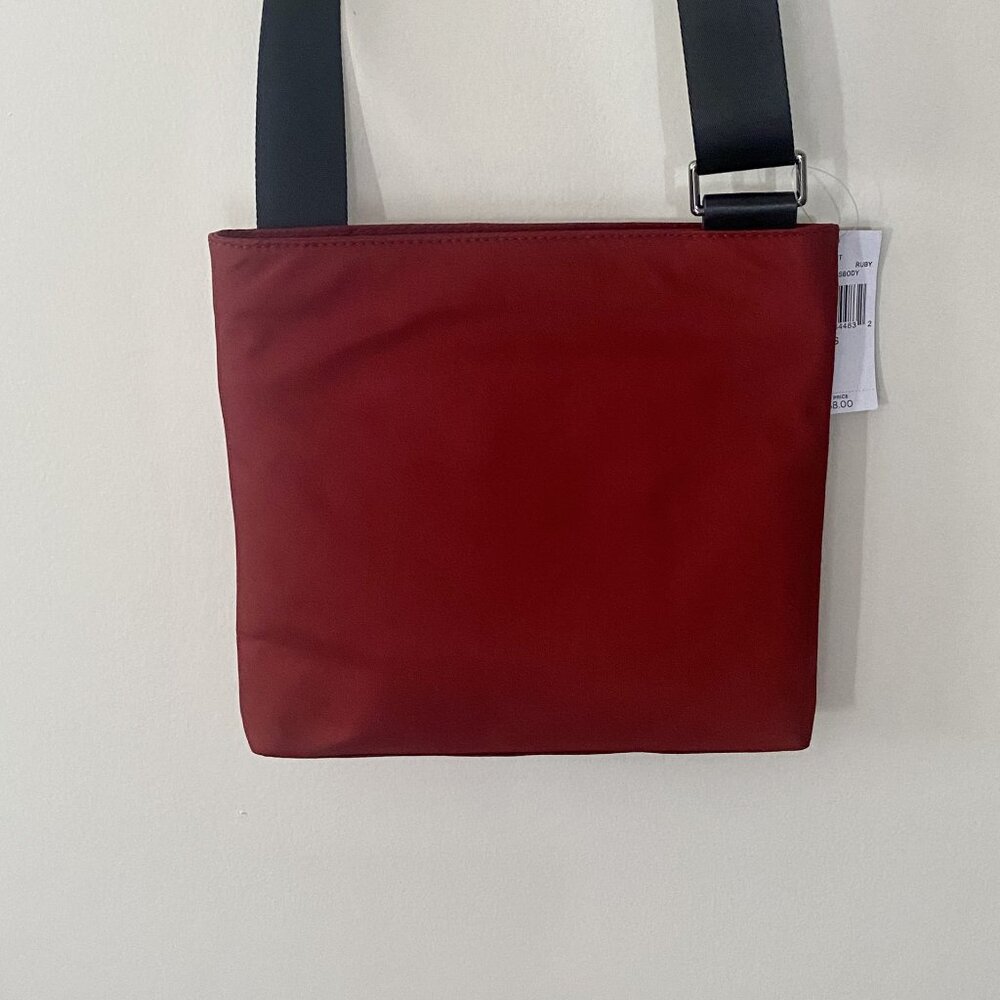 Michael Kors Kent Medium Nylon Flat Crossbody Bag NWT - Picture 5 of 12